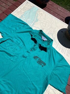 Vintage 90s Kingston - Loyalist Fishing Festival '94 Graphic Golf Tee
